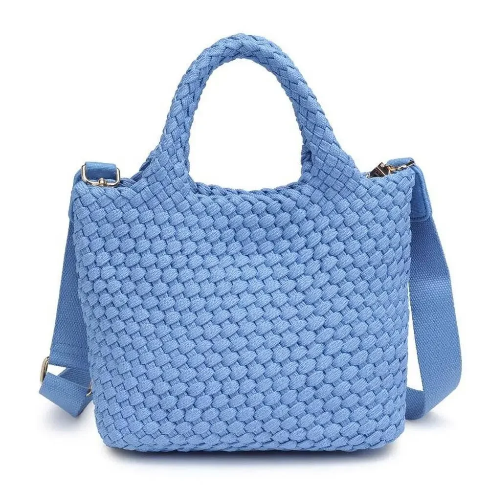 Sky's The Limit Small Sustainable Crossbody Bag | Azure